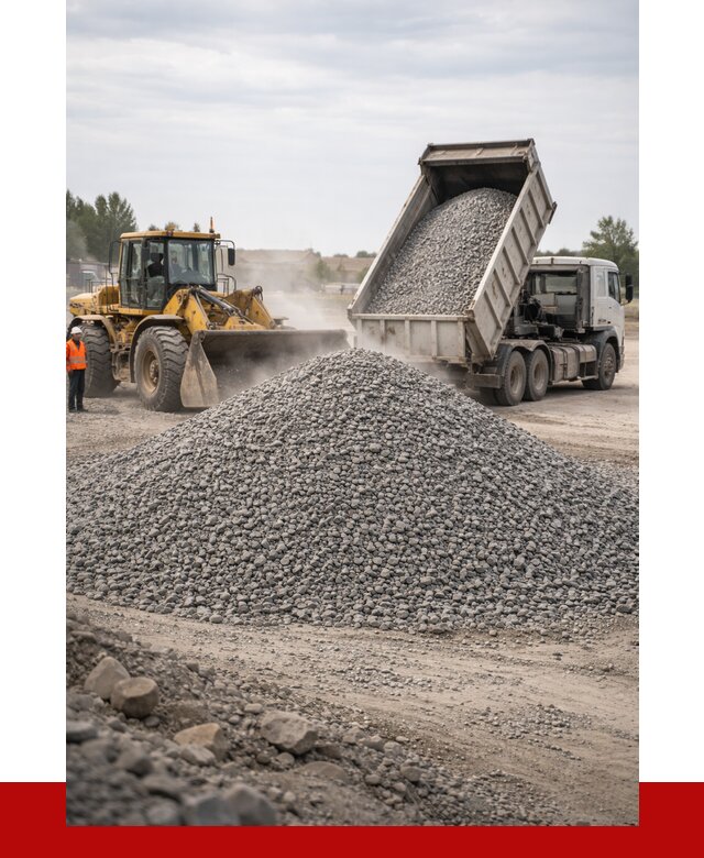Купить щебень с доставкой в Добрянке от 2526 руб. | ПРОНЕРУДДбр