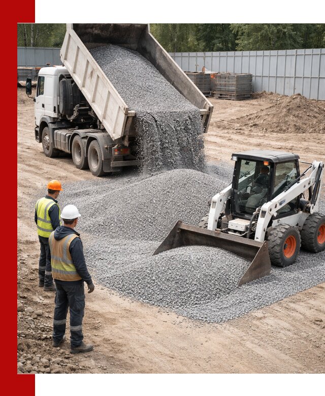 Доставка и продажа гранитного щебня фракции 0-5 в Добрянке