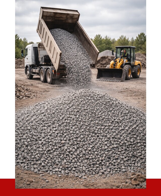 Гранитный щебень фракция 5-10 в Добрянке от 3233 | ПРОНЕРУДДбр