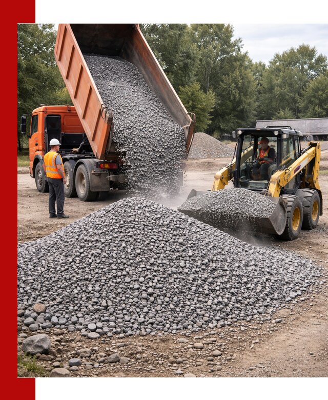 Купить гранитный щебень фракции 5–10 в Добрянке с доставкой