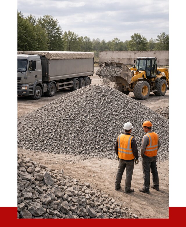 Гранитный щебень фракция 5-20 в Добрянке от 4243 руб | ПРОНЕРУДДбр