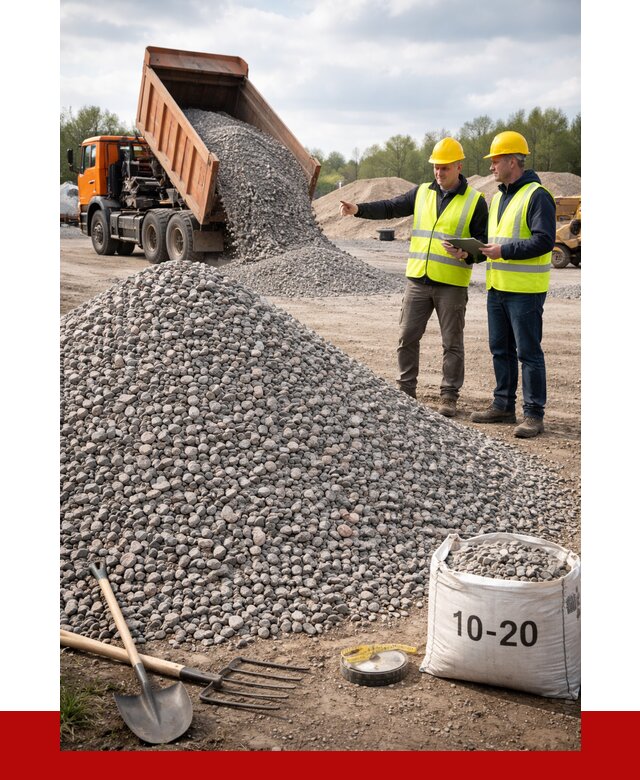 Гранитный щебень фракция 10-20 в Добрянке от 4243 руб.|ПРОНЕРУДДбр