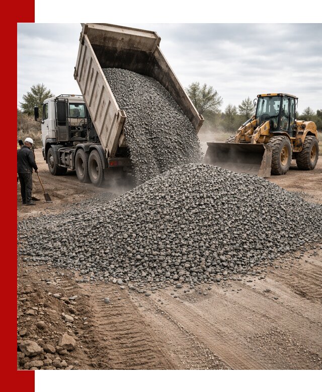 Гранитный щебень фракция 10-20 с доставкой в Добрянке