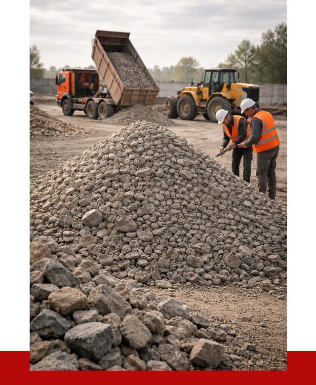 Гранитный щебень фракция 40-70 в Добрянке от 2526 руб ПРОНЕРУДДбр