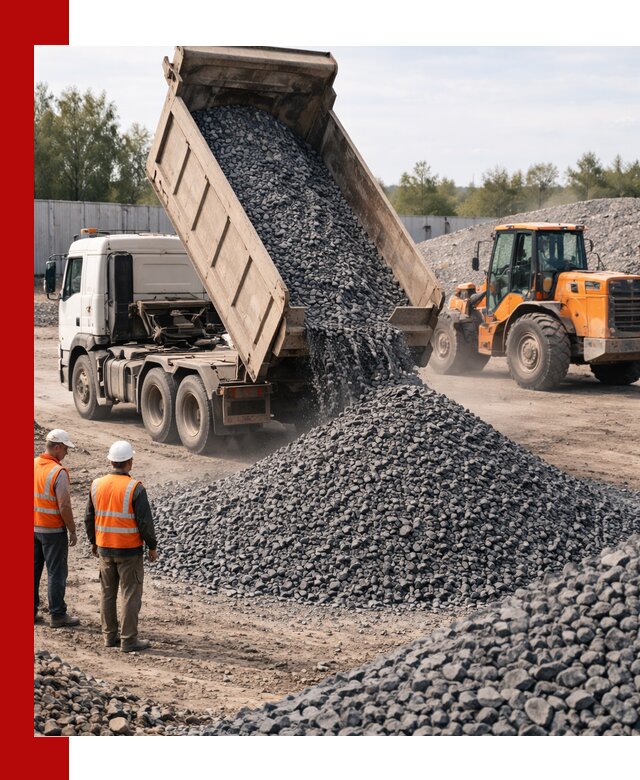 Доставка и продажа щебня габбро-диабаза в Добрянке
