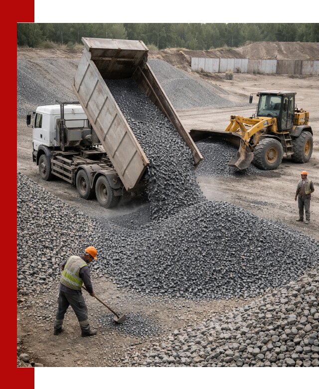 Щебень габбро-диабаз фр. 5-20 с доставкой в Добрянке