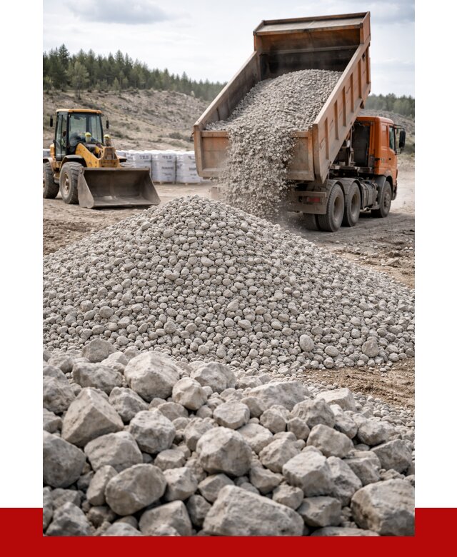 Доломитовый щебень фр. 20-40 в Добрянке от 4243 р. | ПРОНЕРУДДбр