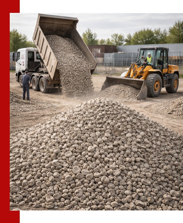 Доломитовый щебень фракции 20–41 с доставкой в Добрянке