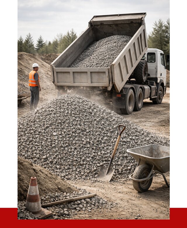 Купить вторичный щебень в Добрянке от 1515 р. - ПРОНЕРУДДбр