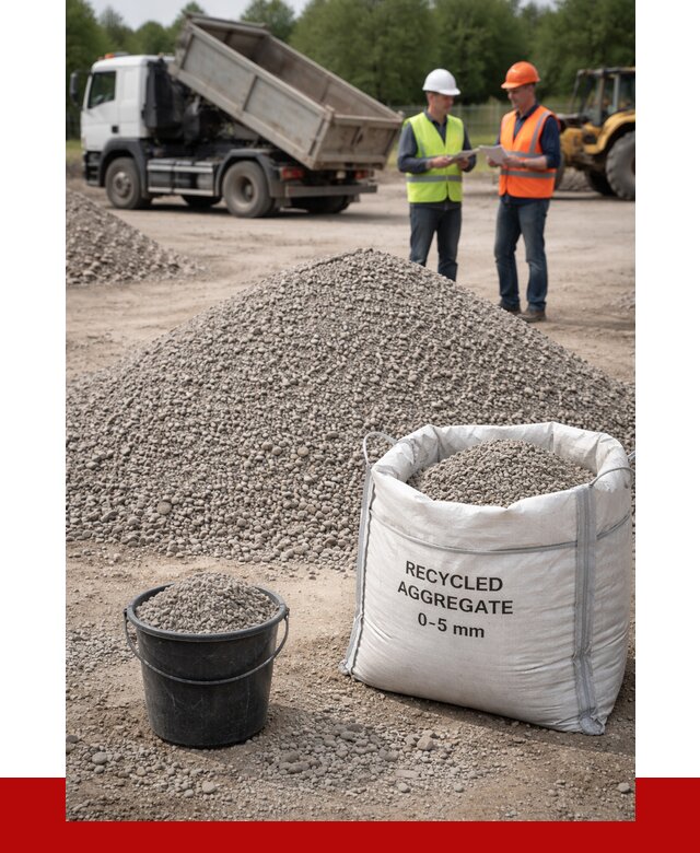 Вторичный щебень фракция 0-5 в Добрянке от 1616 р. ПРОНЕРУДДбр