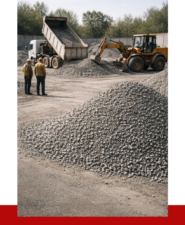 Вторичный щебень фр. 5-20 в Добрянке от 1616 р. - ПРОНЕРУДДбр