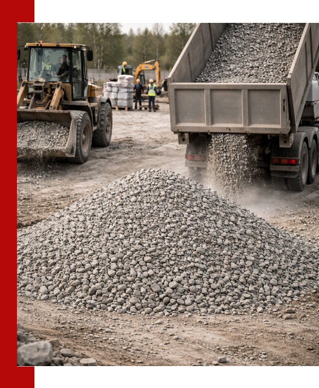 Вторичный щебень фракции 5-20 в Добрянке — доставка и продажа крупнотоннажно