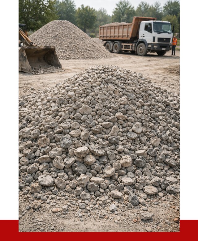 Вторичный щебень фракция 20-40 в Добрянке от 2222 р ПРОНЕРУДДбр