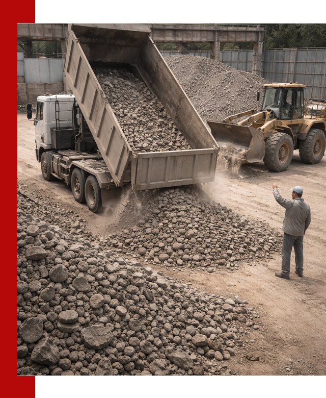 Вторичный щебень фракция 20-40 с доставкой в Добрянке