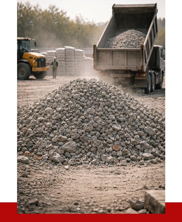 Вторичный щебень фракция 70-150 в Добрянке от 1414 р. | ПРОНЕРУДДбр