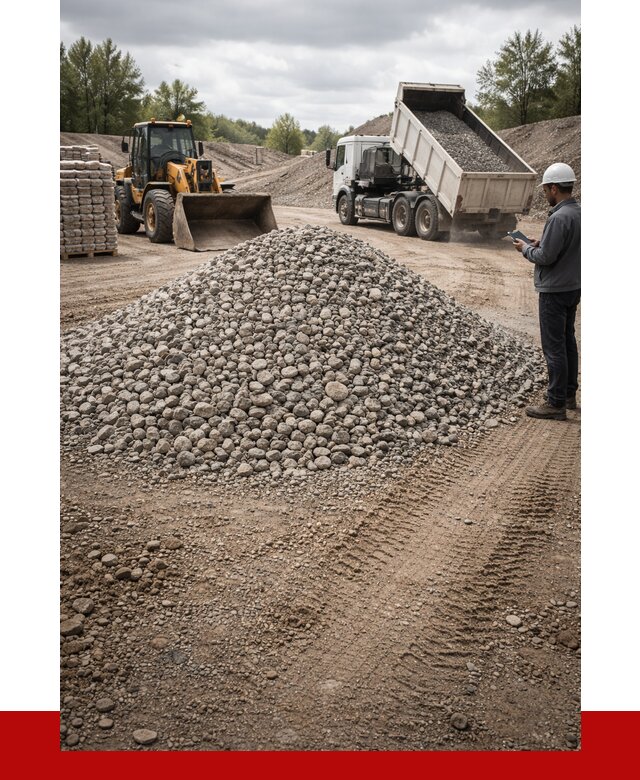 Купить бетонный щебень в Добрянке, от 3233 р. ПРОНЕРУДДбр