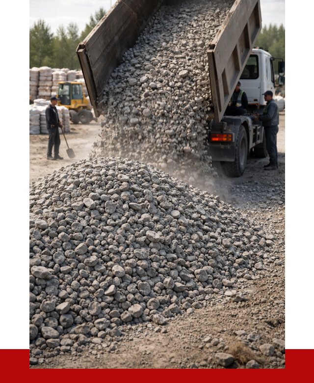 Бетонный щебень фракция 40-70 в Добрянке от 1818 р. ПРОНЕРУДДбр