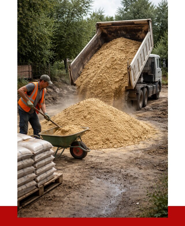 Купить песок с доставкой в Добрянке от 1818 р. | ПРОНЕРУДДбр