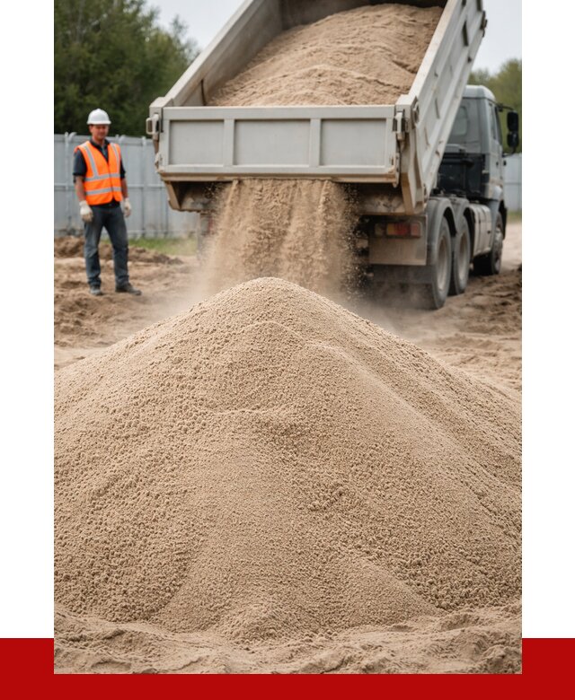 Купить сеяный песок с доставкой в Добрянке от 2222 р ПРОНЕРУДДбр