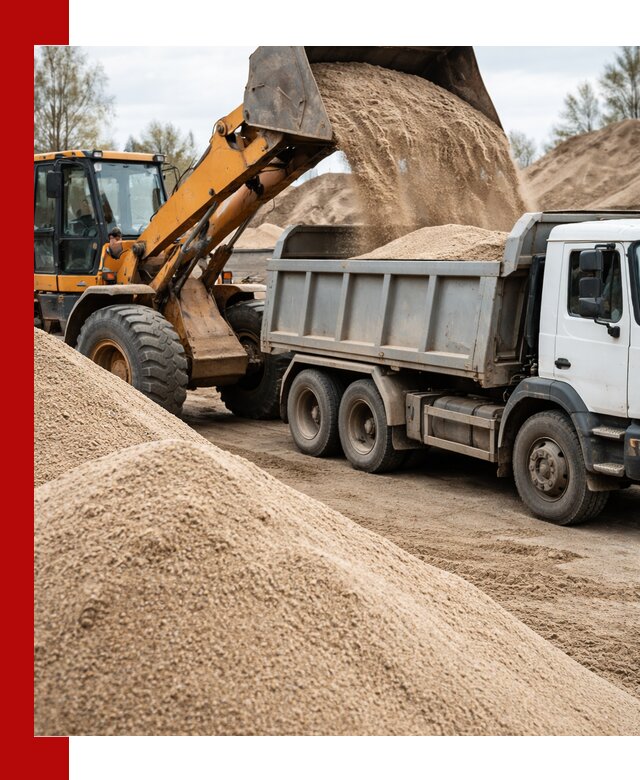 Доставка сеяного песка в Добрянке оптом и в розницу