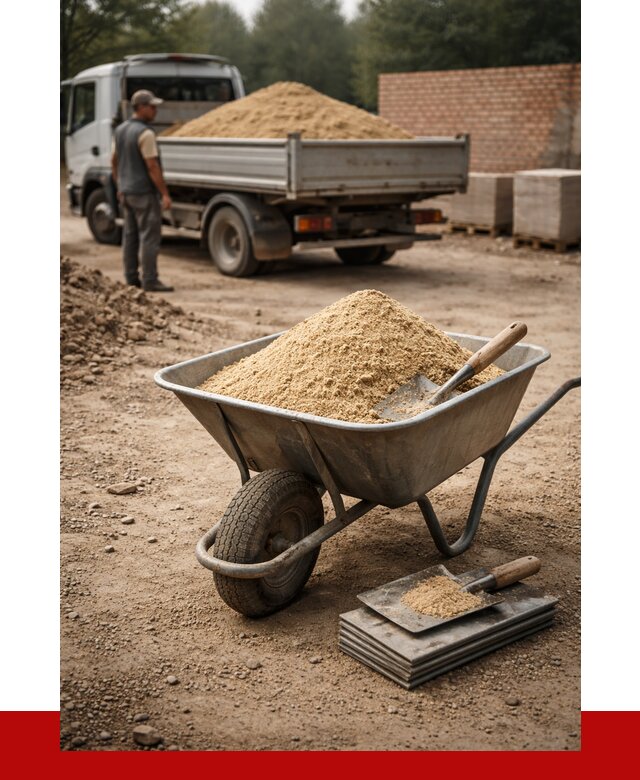 Песок для кладки в Добрянке с доставкой от 2222 р. | ПРОНЕРУДДбр