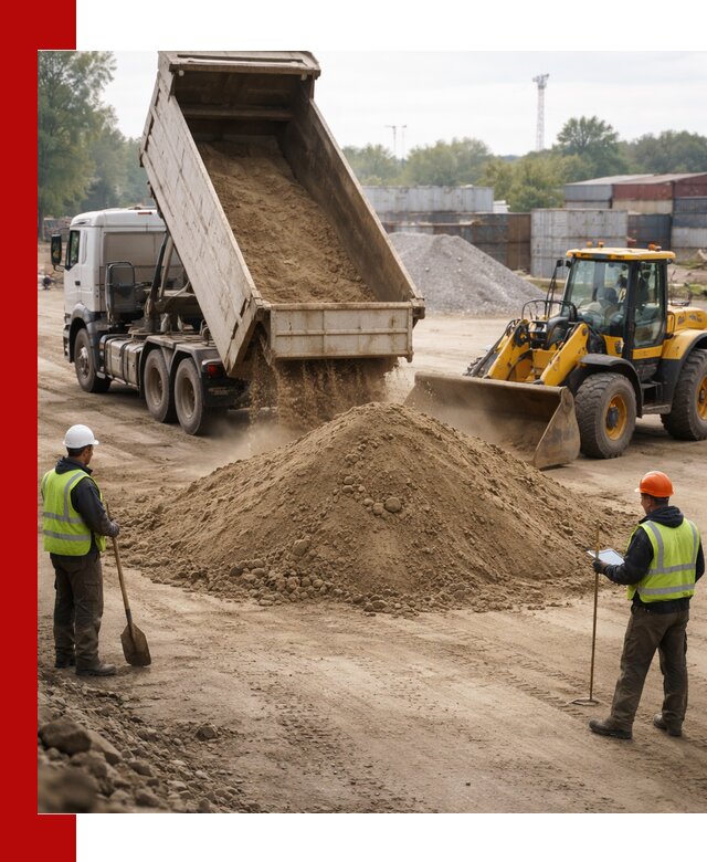 Доставка и продажа пескогрунта оптом и в розницу в Добрянке