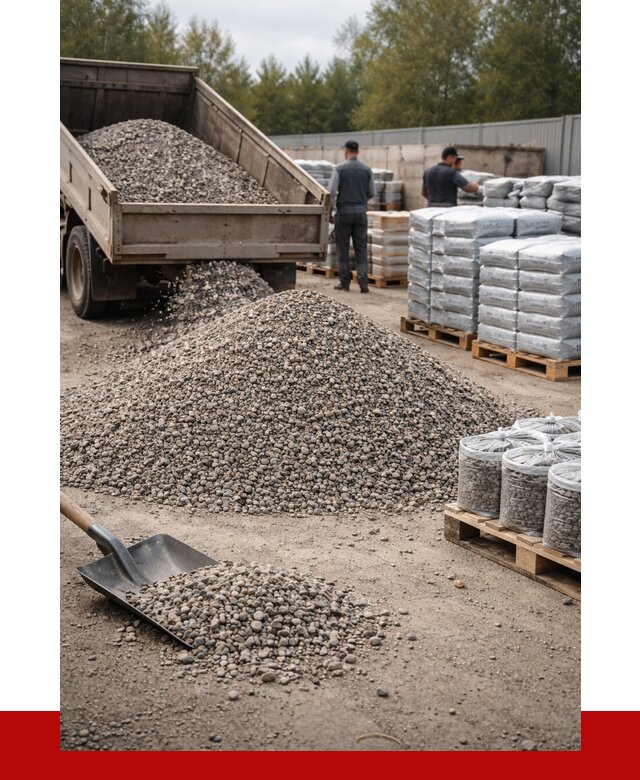 Гравий фракция 5-20 в Добрянке купить от 2323 р. ПРОНЕРУДДбр
