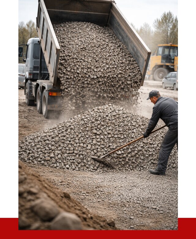 Гравий фракция 20-40 в Добрянке от 2526 р. доставка | ПРОНЕРУДДбр