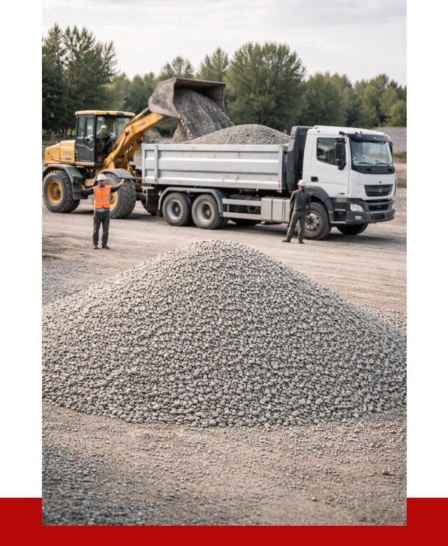 Купить мытый гравий в Добрянке от 3536 р, доставка ПРОНЕРУДДбр
