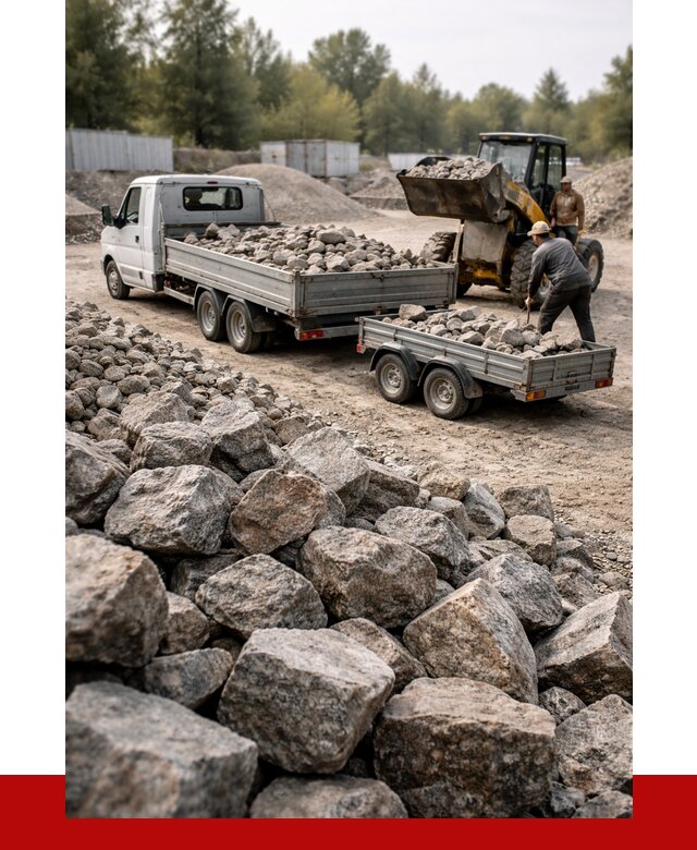 Купить бутовый камень гранитный в Добрянке от 2829 р. | ПРОНЕРУДДбр