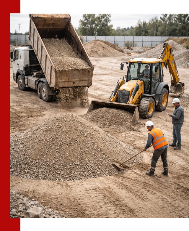 Поставка и доставка ПГС С4 в мешках и самосвалах в Добрянке