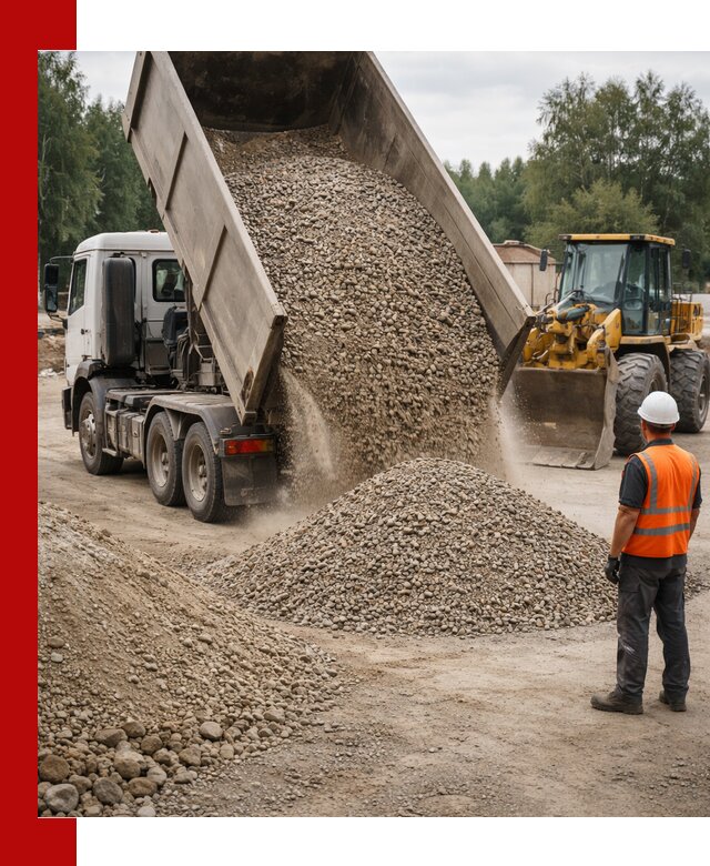 Доставка щпс в Добрянке — щебеночно-песчаная смесь под заборы и дорожки