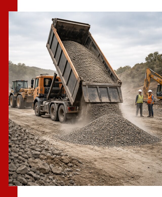 Щебёночно-песчаная смесь ЩПС С1 с доставкой в Добрянке