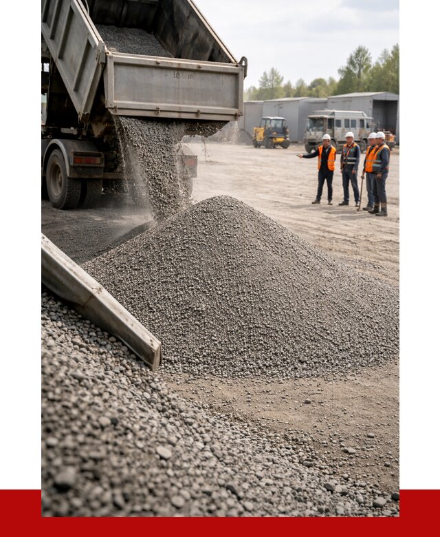 Гравийный отсев 0-5 в Добрянке от 1212 р. с доставкой | ПРОНЕРУДДбр