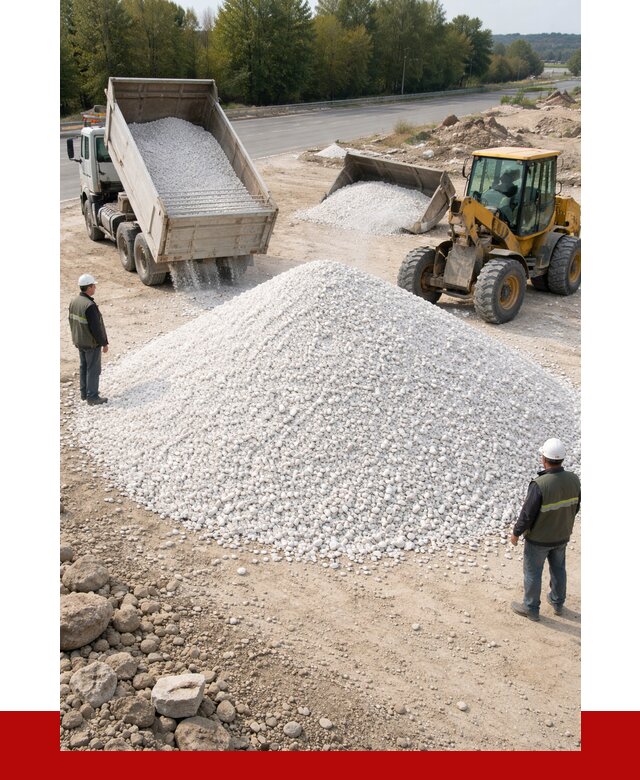 Белая мраморная крошка в Добрянке от 4243 р. с доставкой | ПРОНЕРУДДбр