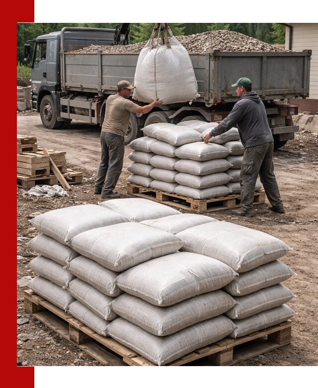 Керамзит в мешках с доставкой в Добрянке от компании-поставщика