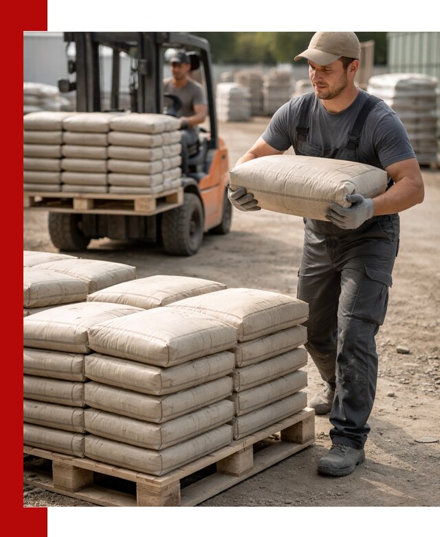 Доставка цемента в мешках оптом и в розницу в Добрянке