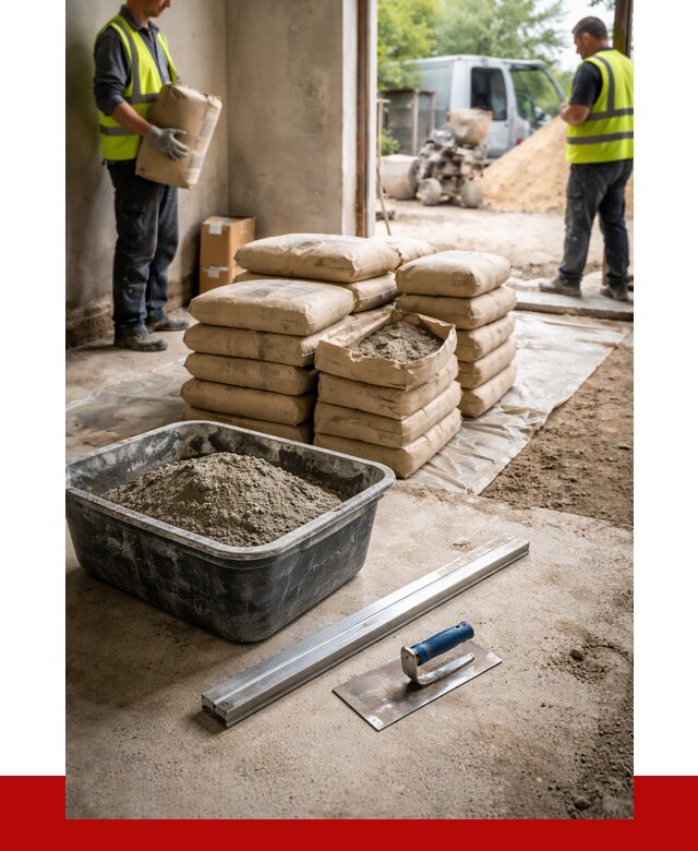 Купить сухую смесь для стяжки в Добрянке от 4546 р. | ПРОНЕРУДДбр