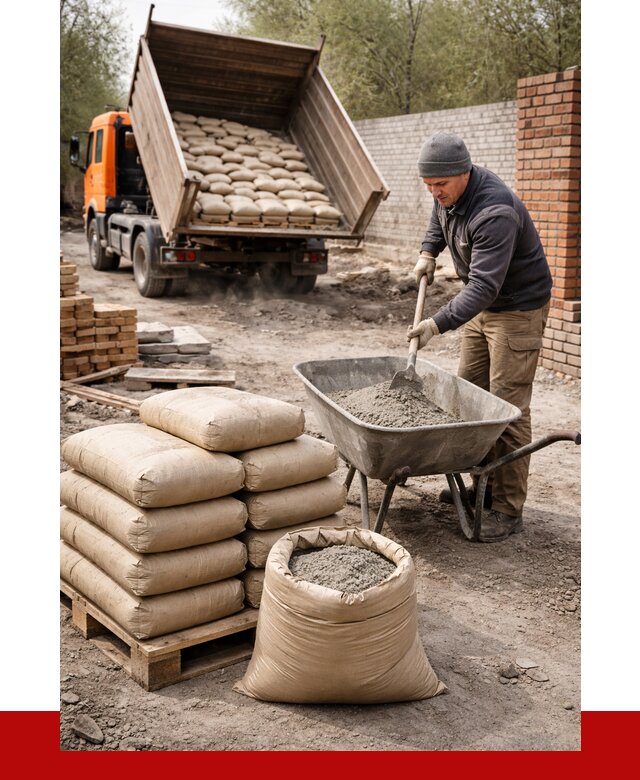 Купить сухую смесь для кладки в Добрянке от 1212 р. | ПРОНЕРУДДбр