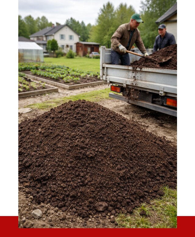 Плодородный грунт в Добрянке с доставкой от 4243 р. | ПРОНЕРУДДбр