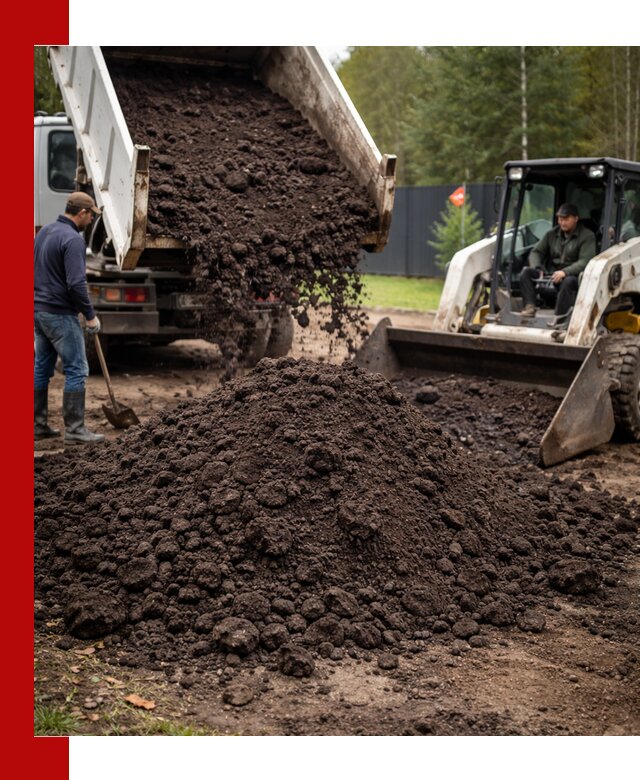 Плодородный грунт с доставкой в Добрянке для садов и огородов
