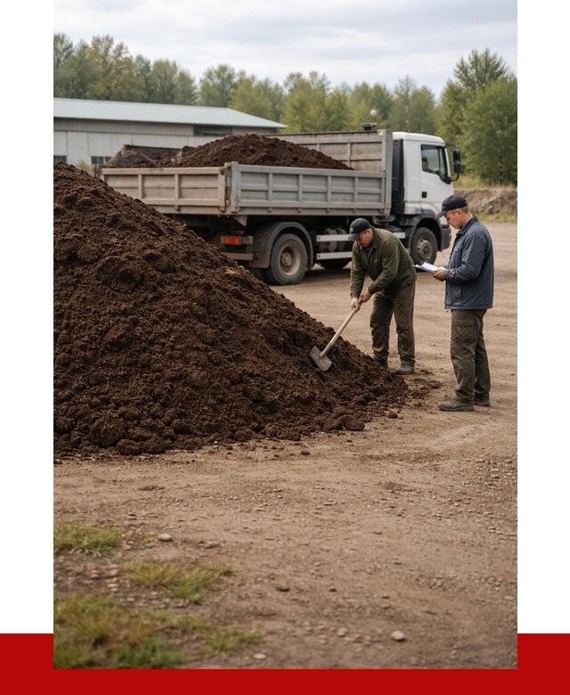 Кислый торф в Добрянке с доставкой от 1212 р. за куб | ПРОНЕРУДДбр