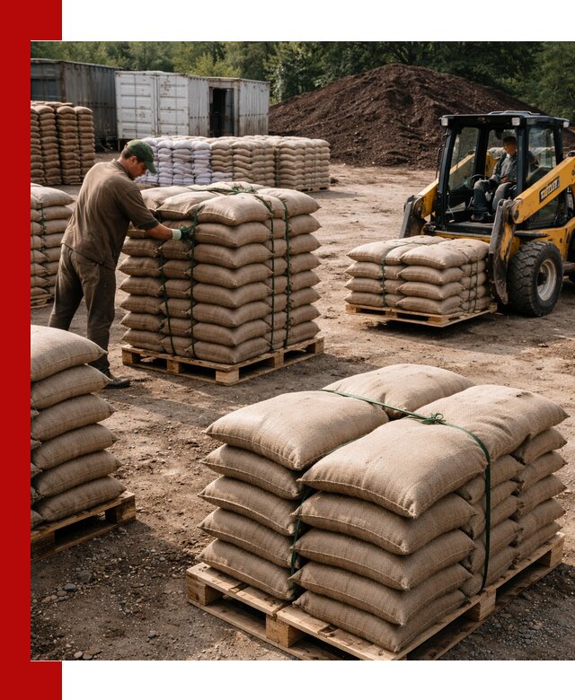 Доставка торфа в мешках по выгодным ценам в Добрянке