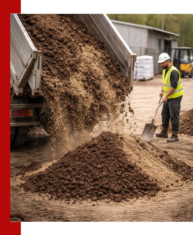 Доставка торфо-песчаной смеси в Добрянке для строительства и озеленения