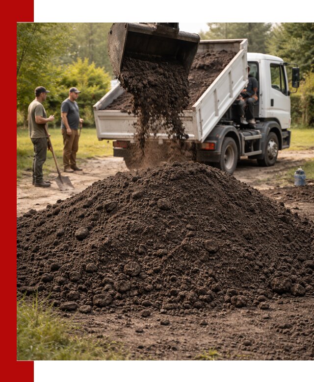 Доставка и продажа чернозема в Добрянке оптом и в розницу