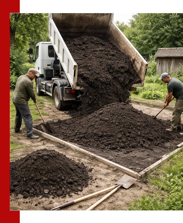 Купить чистый чернозем для огорода с доставкой в Добрянке