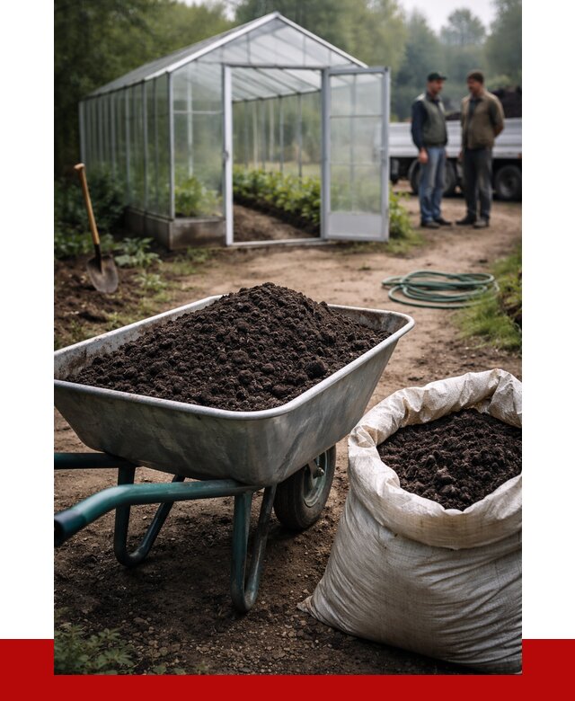 Чернозем для теплицы в Добрянке с доставкой от 1515 р. | ПРОНЕРУДДбр