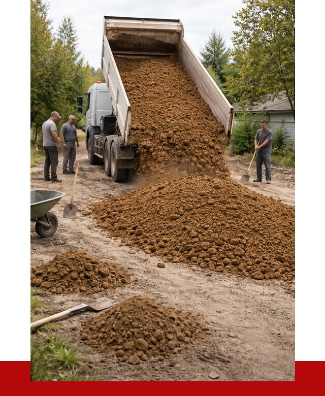 Купить суглинок с доставкой в Добрянке от 2526 р. за куб | ПРОНЕРУДДбр