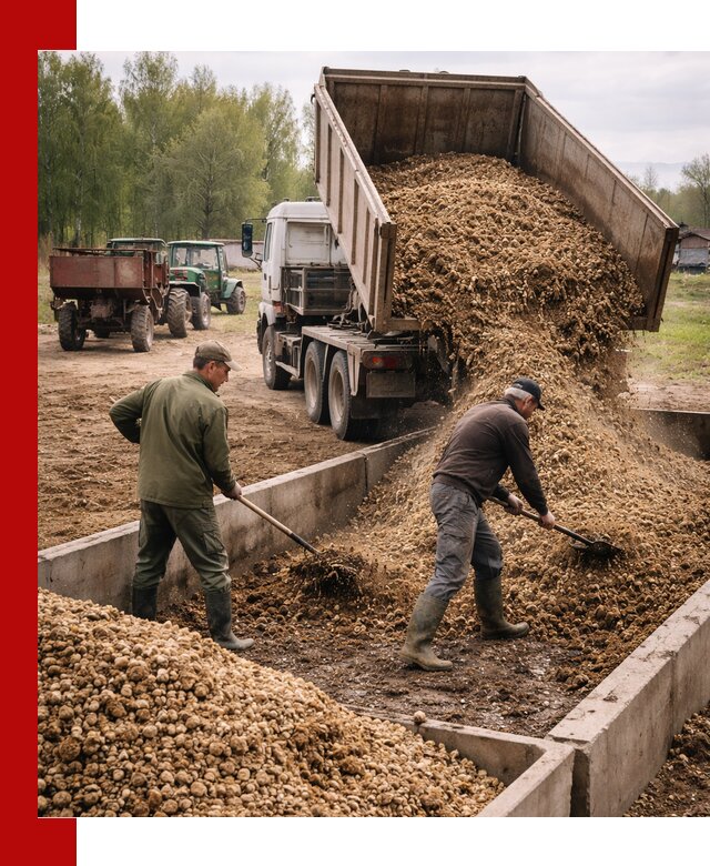 Куриный помет с доставкой в Добрянке оптом и в розницу
