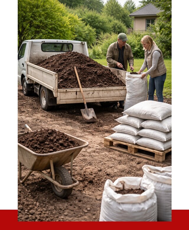 Перегной в мешках с доставкой в Добрянке от 2222 р. | ПРОНЕРУДДбр
